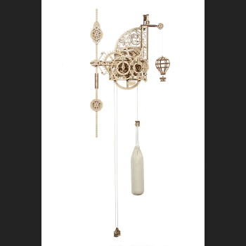 Aero Clock. Zegar ścienny z wahadłem - UGEARS